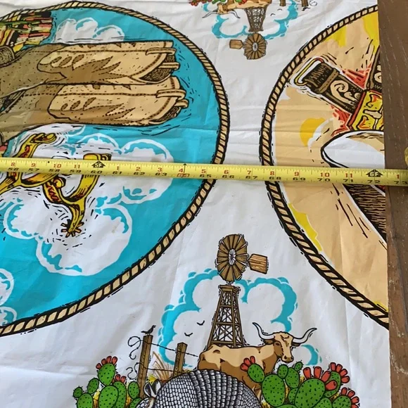 Western Cowboy boot tablecloth - Picture 9 of 13
